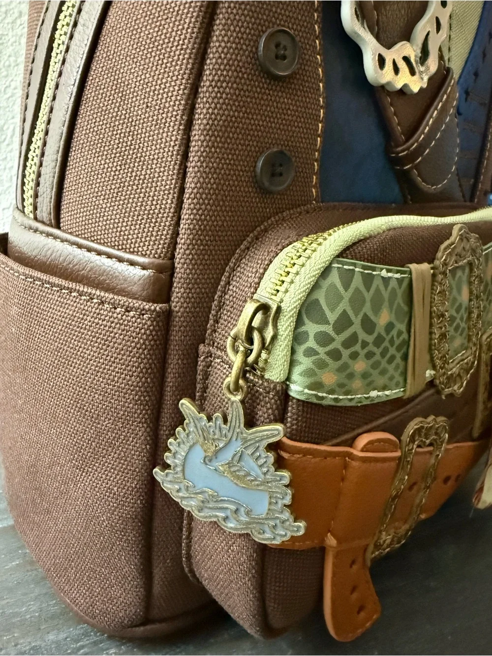 Loungefly Jack Sparrow Pirates of the Caribbean Mini Backpack NWT